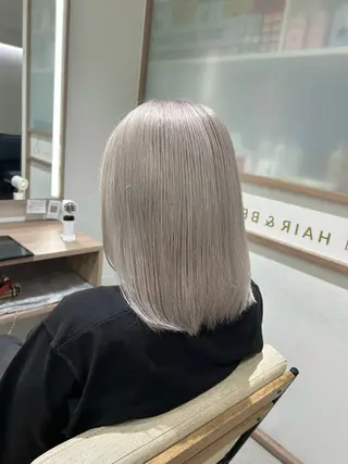 ミディアム カラー 🎀透明感カラー🎀 mikaのヘアスタイル