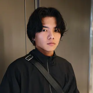 パーマ メンズ 東山 涼嘉のヘアスタイル