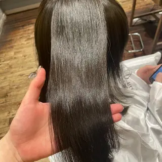 ミディアム 【美ボブ.艶カラー. 梅田茶屋町】midoのヘアスタイル