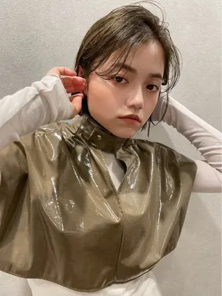 カラー 石田 優斗のヘアスタイル