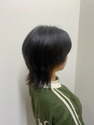 ショート ミディアムレイヤー/ 艶カラーNorikaのヘアスタイル