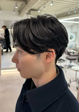 パーマ メンズ メンズ特化ニュアンス パーマ RYOのヘアスタイル