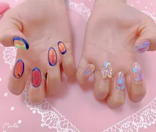 ネイル はぴねす所属・横浜 美夢のネイルデザイン