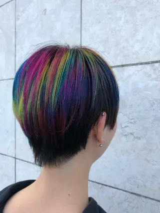 ショート 加瀬 真弓のヘアスタイル