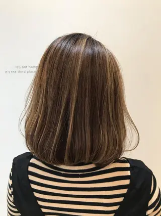 ミディアム カラー 大橋 輝久のヘアスタイル