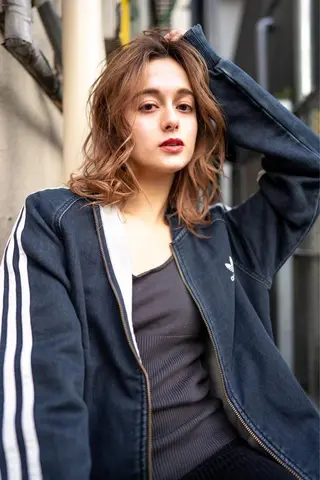 ミディアム カラー 韓国ヘア 店長NEGIのヘアスタイル