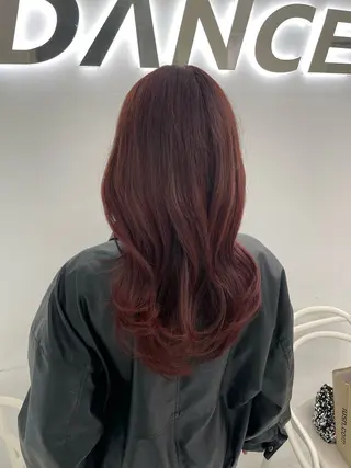 ロング カラー 中韓レイヤー/ ブラウン🤎はやとのヘアスタイル