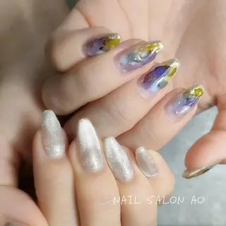 ネイル Nail Salon   AO✳Emiのネイルデザイン