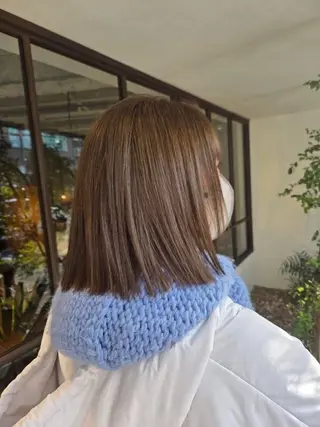 ショート カラー 韓国好き🇰🇷 美容師MIKUのヘアスタイル