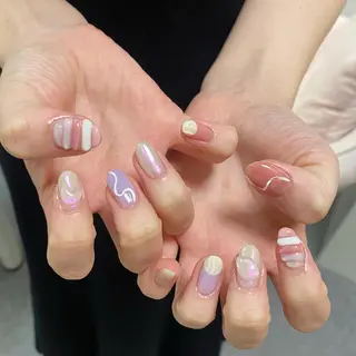 ネイル I P'ink nail salon所属・I pinknail 韓国風·持ち込み専門のネイルデザイン