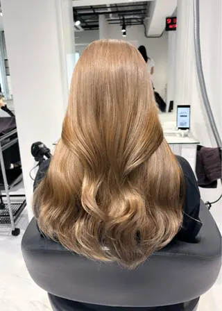ロング カラー 表参道♡暗髪♡ 艶カラー♡アユミのヘアスタイル