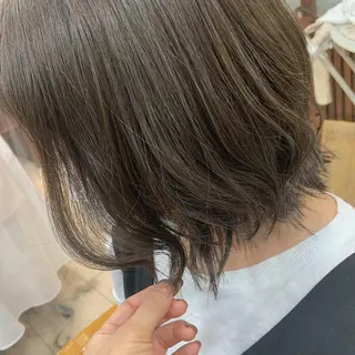 カラー 似合わせ/透明感カラ ー/QUATRO谷口のヘアスタイル