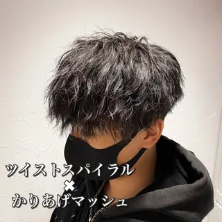 パーマ メンズ Loy所属・メンズヘア特化 パーマ 縮毛矯正🔷のヘアスタイル