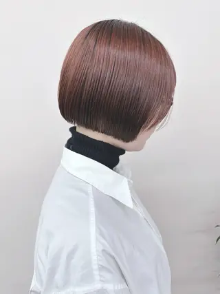 ショート ボブ/ゆるふわ ボブパーマ/とういのヘアスタイル