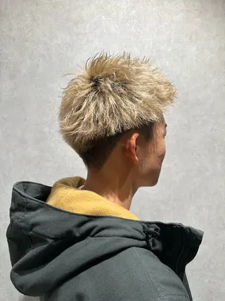 ショート ヘアアレンジ メンズ メンズヘア静岡 ✂︎Ryuheiのヘアスタイル
