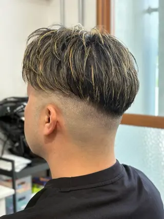 カラー メンズ Snalyメンズ特化 スエハラのヘアスタイル