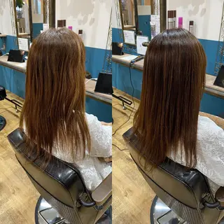 セミロング 福島 和弥のヘアスタイル