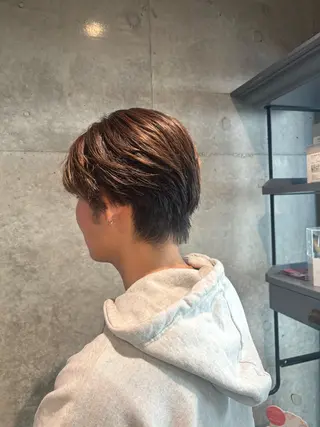 パーマ メンズ 🎀縮毛矯正.暗髪 .艶髪🩶ちひろのヘアスタイル