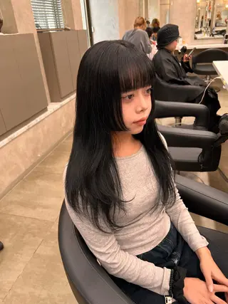 ロング カラー 💖札幌カラー 指名No.1💖玲奈のヘアスタイル