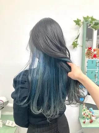 ロング カラー 髪質改善✧︎カラー 💎AIM【アイム】のヘアスタイル