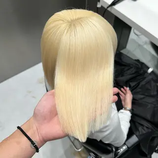 ミディアム カラー ✨髪質改善艶カラー✨ リュウトのヘアスタイル