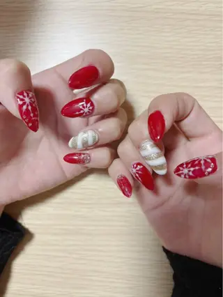 ネイル 林 玲菜のネイルデザイン