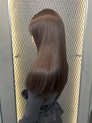 カラー イブ/ 髪質改善 カラー/縮毛矯正のヘアスタイル