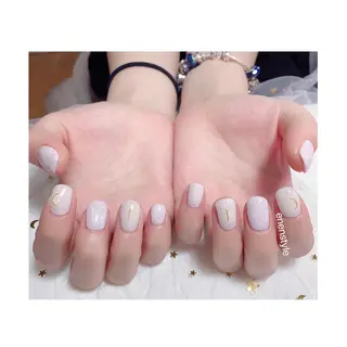 ショート ネイル 👑enen style👑のネイルデザイン