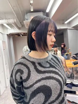ミディアム ウルフ・ボブ モデル✵HARUTOのヘアスタイル