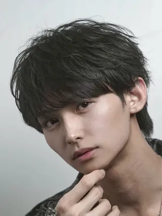 パーマ メンズ ヤリタ カケルのヘアスタイル