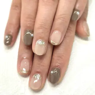 ネイル ⚜️個性派ネイル⚜️ ℝ𝕖𝕟𝕒🦉のネイルデザイン