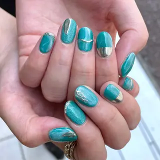 ネイル 新井 ひなののネイルデザイン