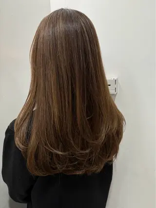 セミロング 青木 翔海のヘアスタイル