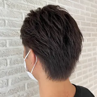 ショート カラー メンズ 北岡 慶子 大宮駅西口徒歩3分のヘアスタイル