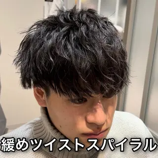 ショート パーマ メンズ 池袋メンズNo.1 増田リツヤのヘアスタイル