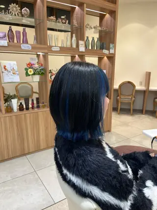 ミディアム 【朝ラクボブ】 梅木和也のヘアスタイル