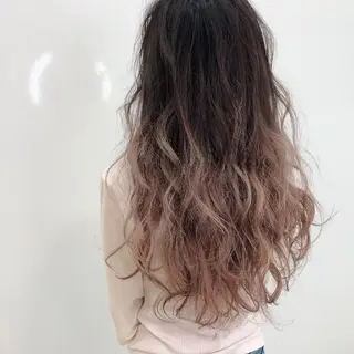 カラー パーマ ヘアアレンジ ロング ネイル メンズ マツエク・マツパ キッズ カラー特化サロン Eir心斎橋のヘアスタイル