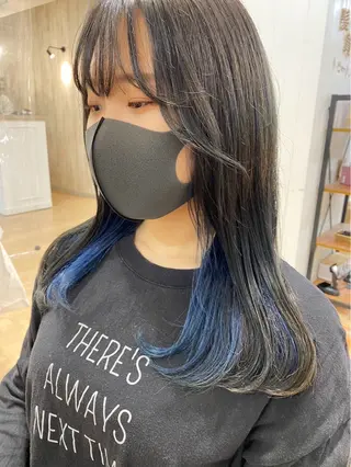 カラー 【金山】カット モデル/小西 サラのヘアスタイル