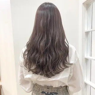 ミディアム カラー 横浜ブリーチムラ直し ハイトーン/ブリーチのヘアスタイル