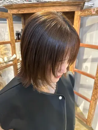 パーマ 小野江 祐李のヘアスタイル