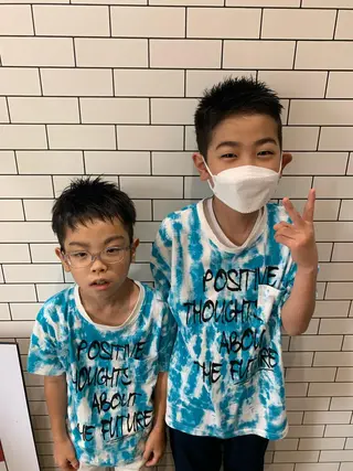 メンズ キッズ stylist N0Nのヘアスタイル