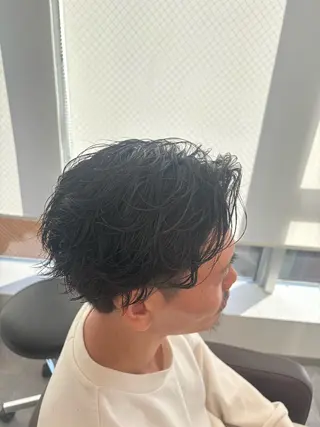 パーマ メンズ 【メンズ特化】 神谷洸季のヘアスタイル
