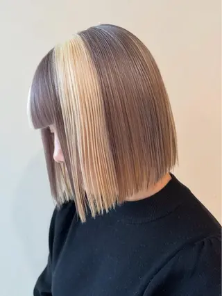 ショート カラー ハイトーンカラー／ Akari ₊˚✧のヘアスタイル