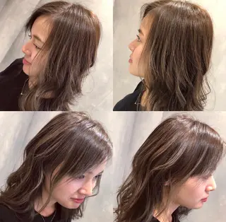 カラー 髪質改善⭐️ 桜場のヘアスタイル