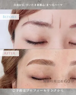 アイブロウ 🩶JOLi さいたま新都心🩶のマツエク・マツパデザイン
