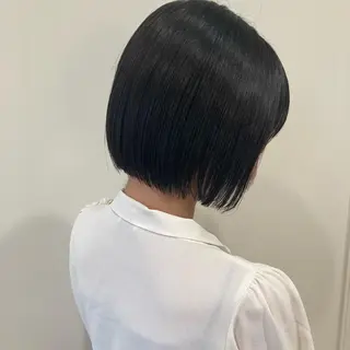 ショート カラー ヘアアレンジ 柳実帆/おさまるボブ /ジャニオタ美容師のヘアスタイル