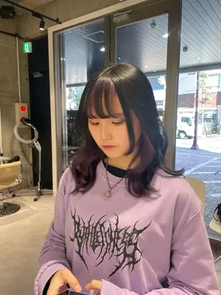 カラー 無料ショートモデル 募集中❗️秋山ひらいのヘアスタイル