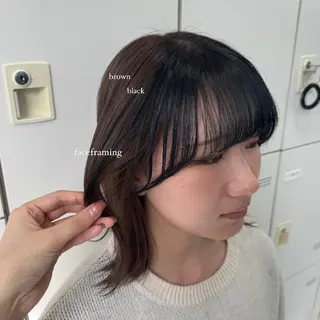 カラー noa🎀美髪縮毛/ 透明感カラーのヘアスタイル