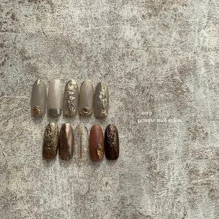 ネイル AERA nail shino🐱⸝꙳のネイルデザイン