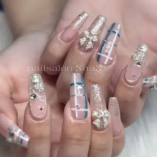 ネイル NuaN ミニモ停止中のネイルデザイン